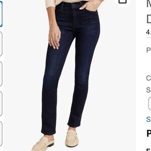 Mother the midrise dazzler size 27